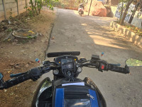 Black Mettalic Yamaha FZ FI V3 BS6