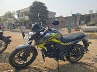 Grey Honda CB Hornet 160R