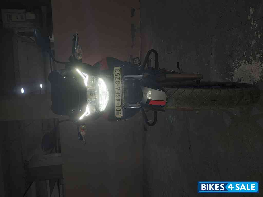 Black TVS Apache RTR 180 ABS