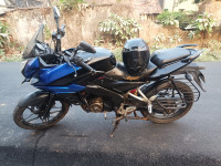 Black And Blue Bajaj Pulsar AS 150