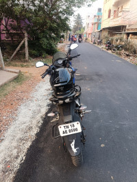 Black And Blue Bajaj Pulsar AS 150