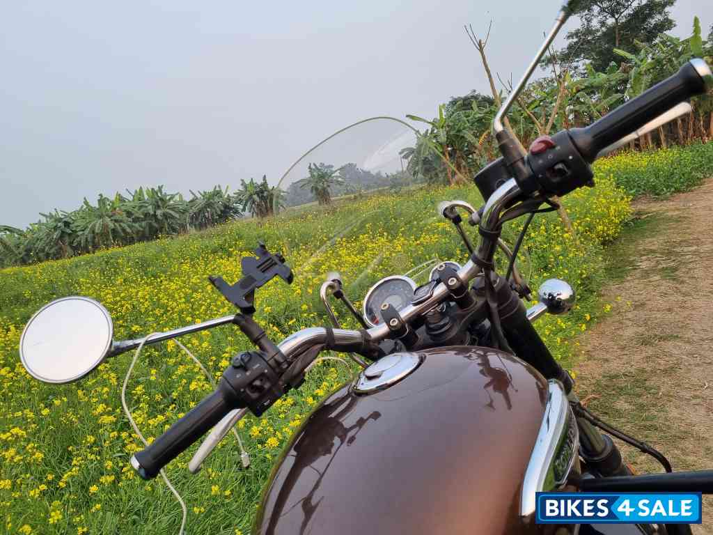 Supernova Brown Royal Enfield Meteor 350 Supernova