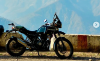 Granite Black Royal Enfield Himalayan BS VI
