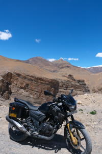 Black TVS Apache RTR 180