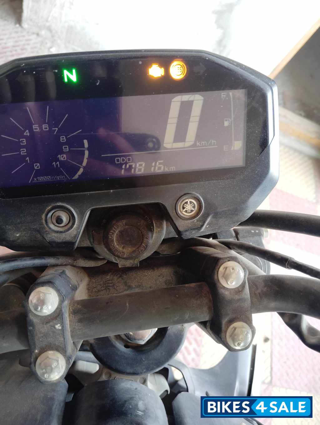 Matt Black Yamaha FZ-X