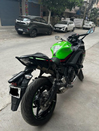Green Kawasaki Ninja 650 BS6 2021