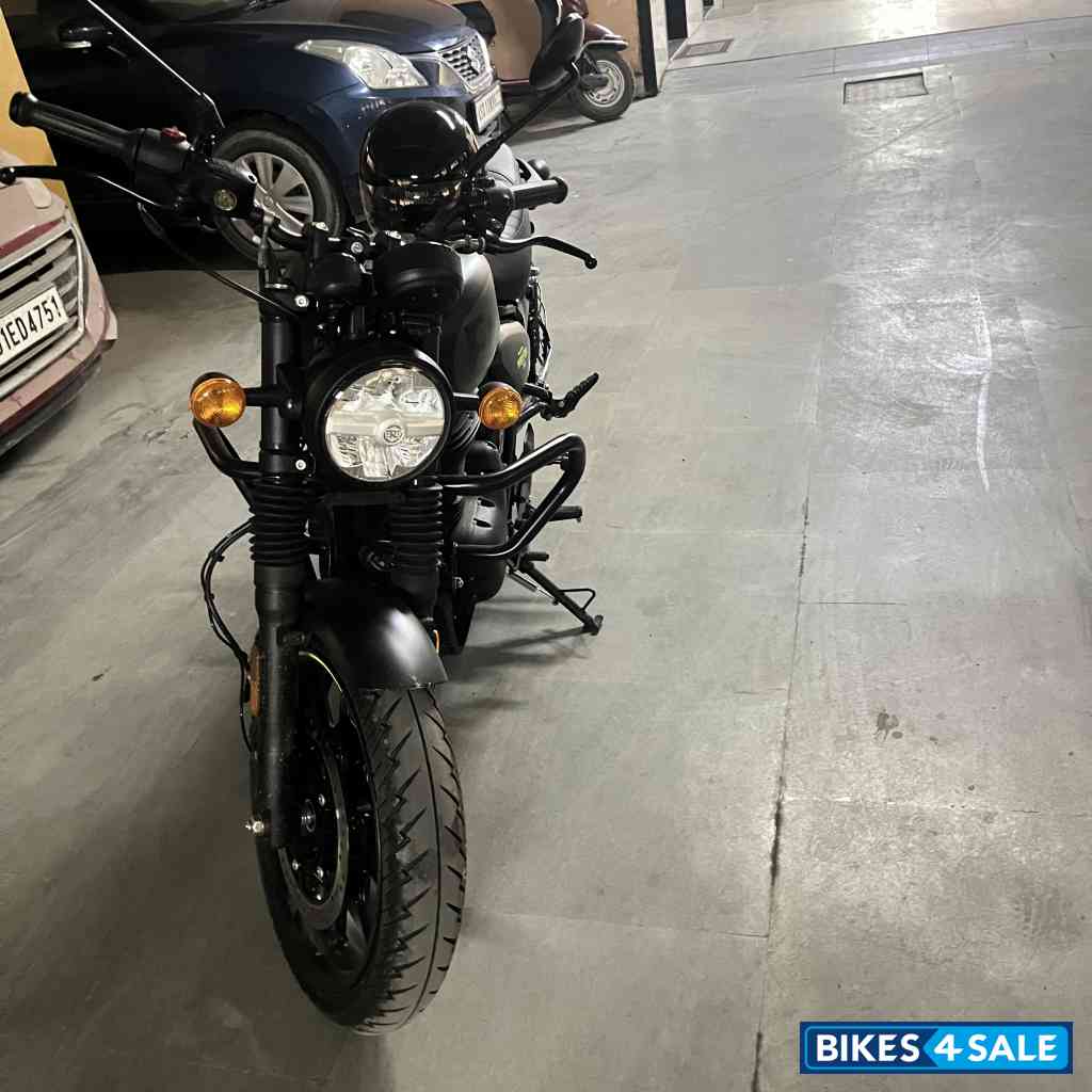 Graphite Grey Royal Enfield Hunter 350 Metro