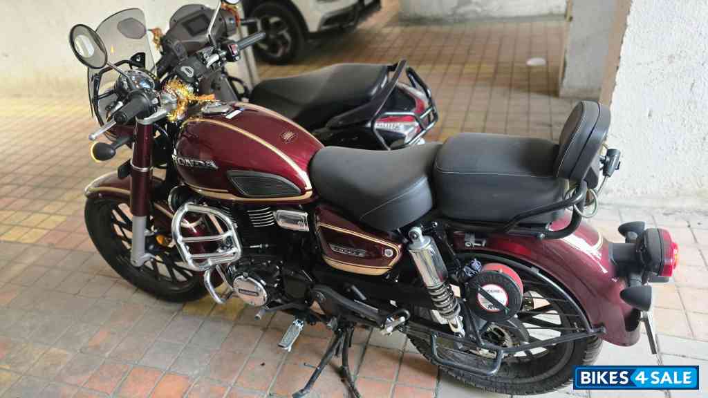 Red Honda CB350C DLX Pro Special Edition