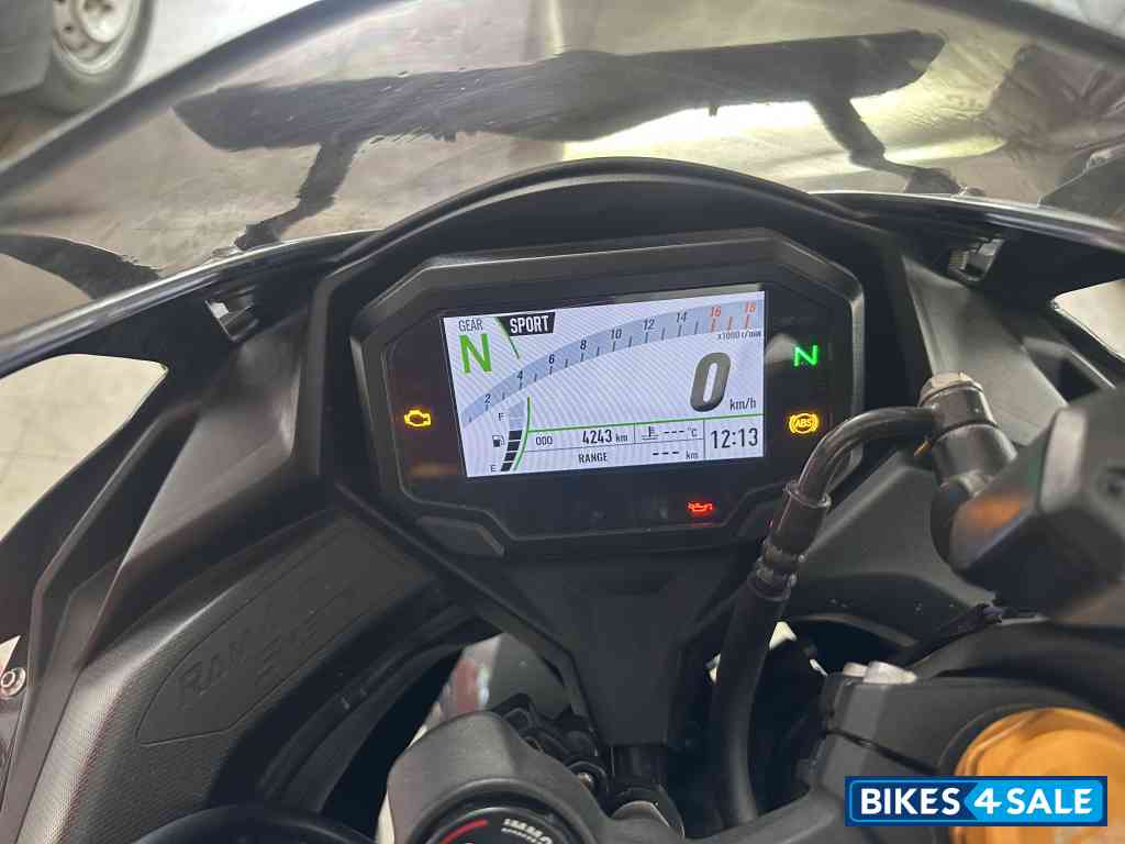 Black Kawasaki Ninja ZX4R 2024