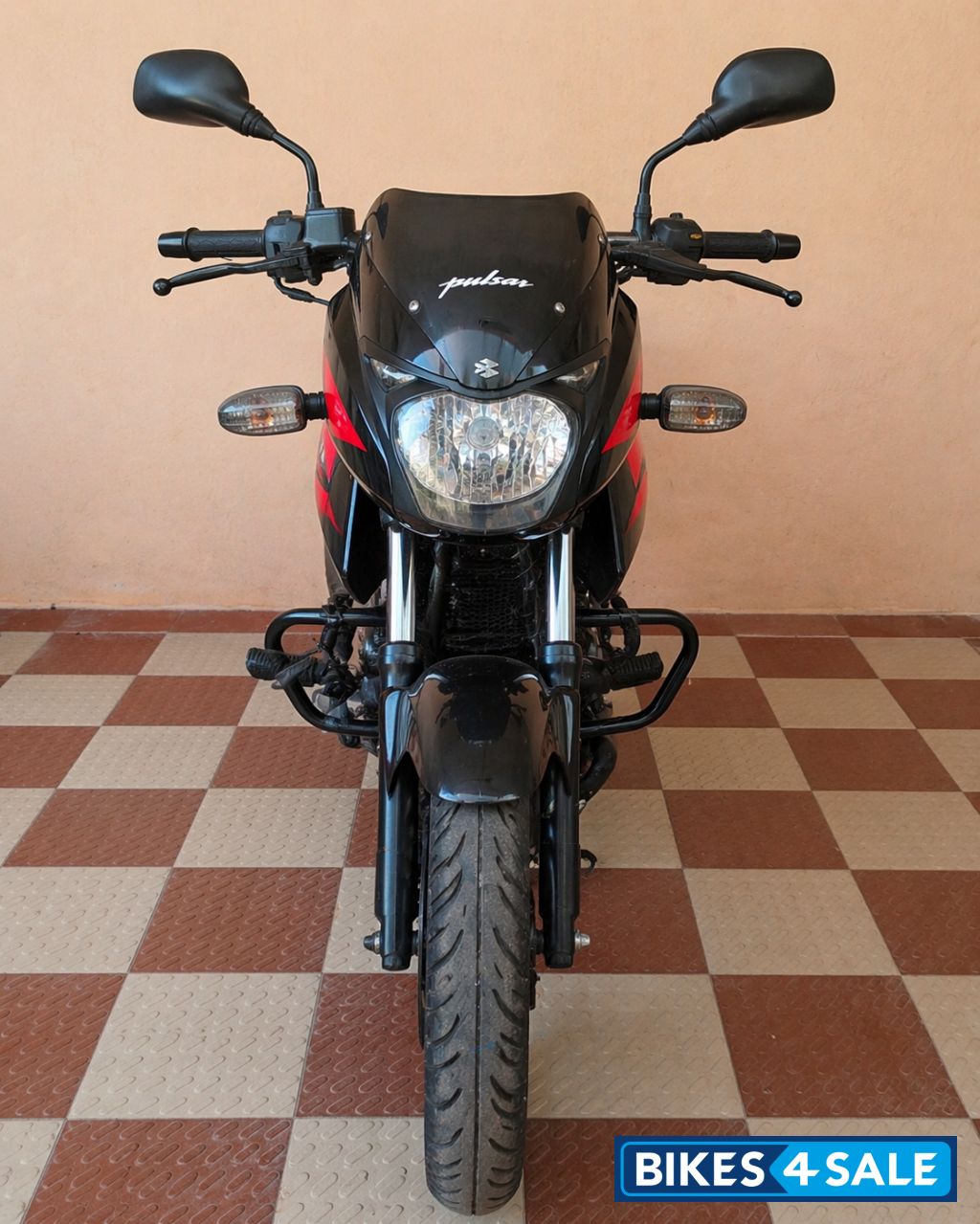 Red And Black Bajaj Pulsar 150 DTSi