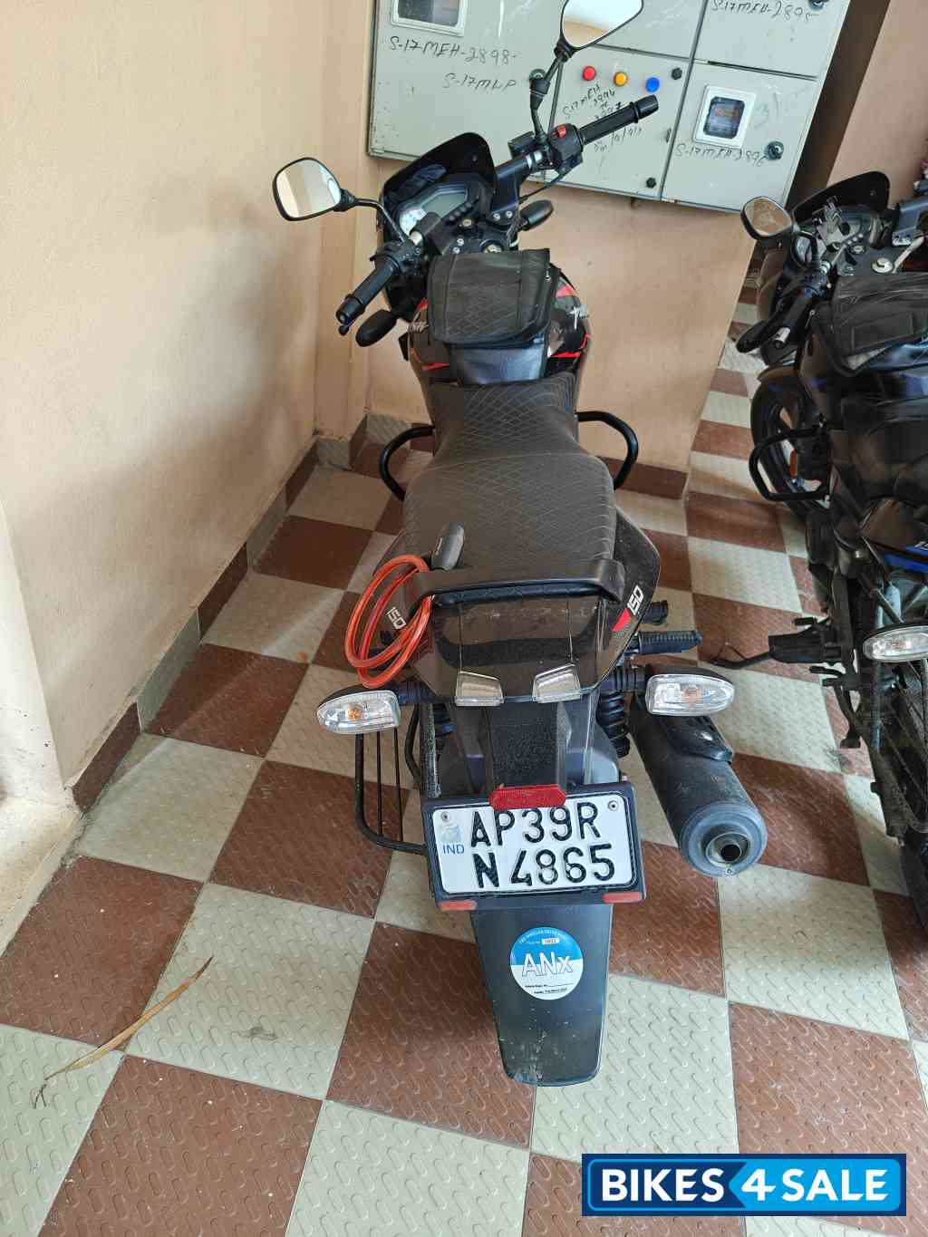 Red And Black Bajaj Pulsar 150 DTSi