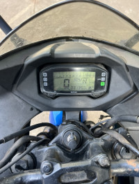 Blue Suzuki Gixxer SF Fi