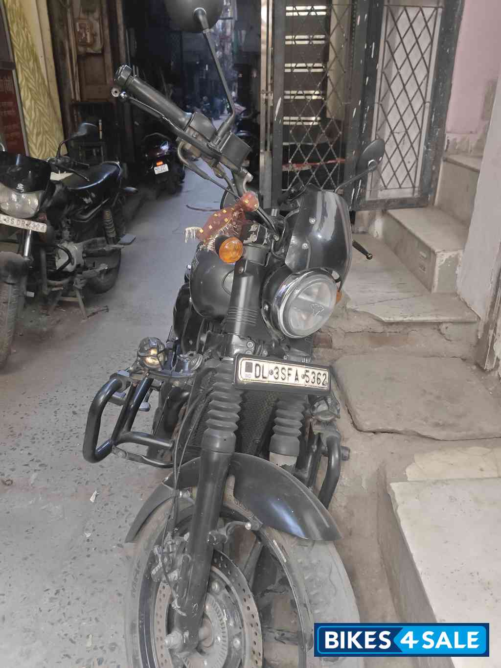 Smoke Grey Yezdi Roadster Dark