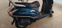 Blue Honda Activa