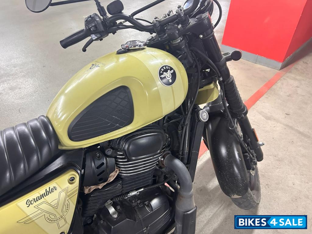 Olive Yezdi Scrambler Single Tone