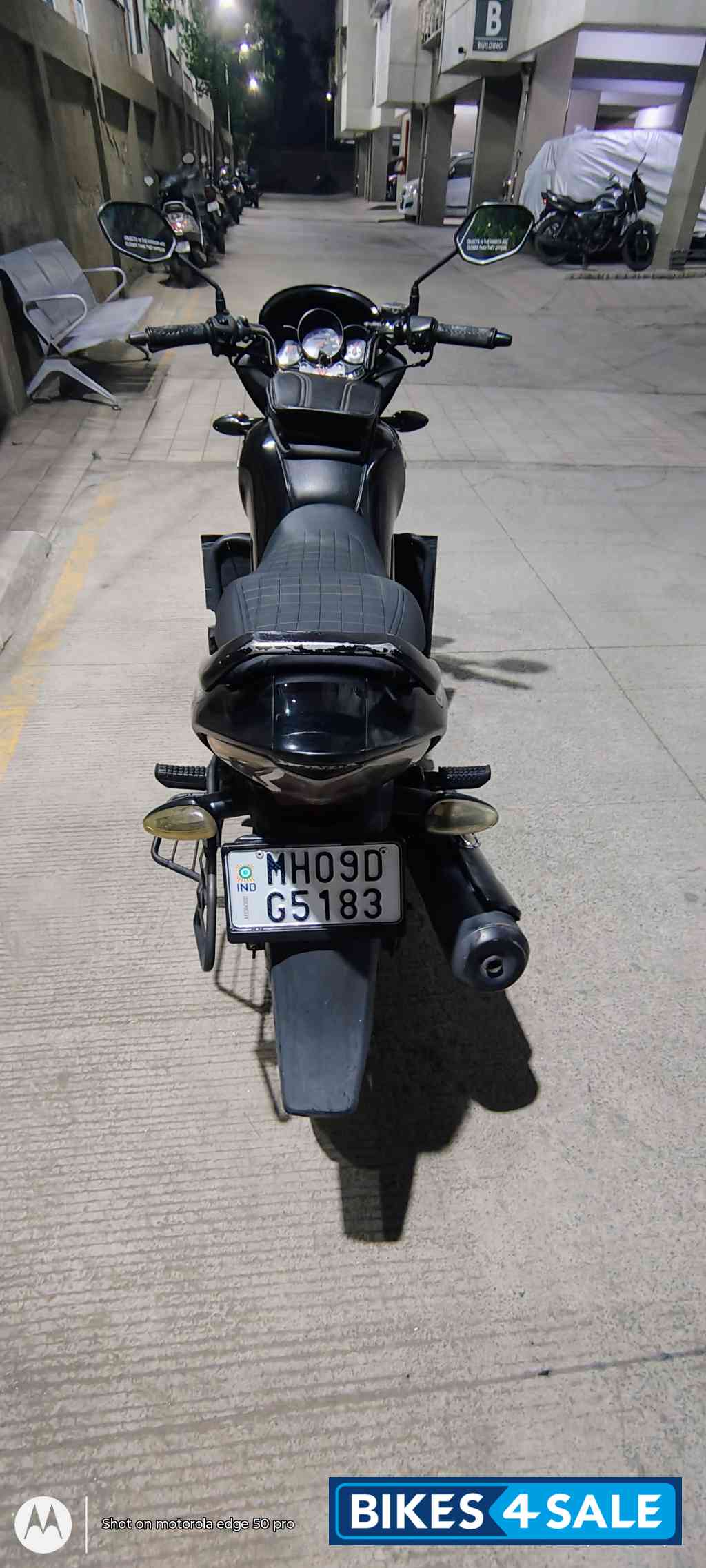 Black Honda CB Unicorn