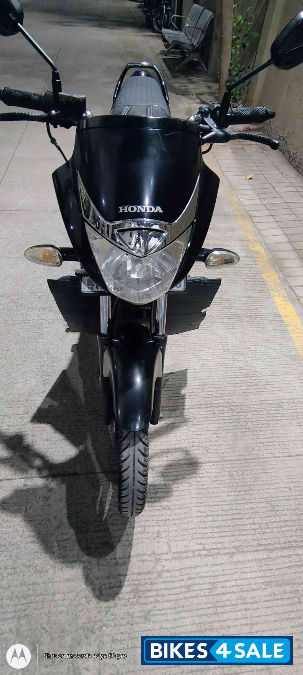 Black Honda CB Unicorn