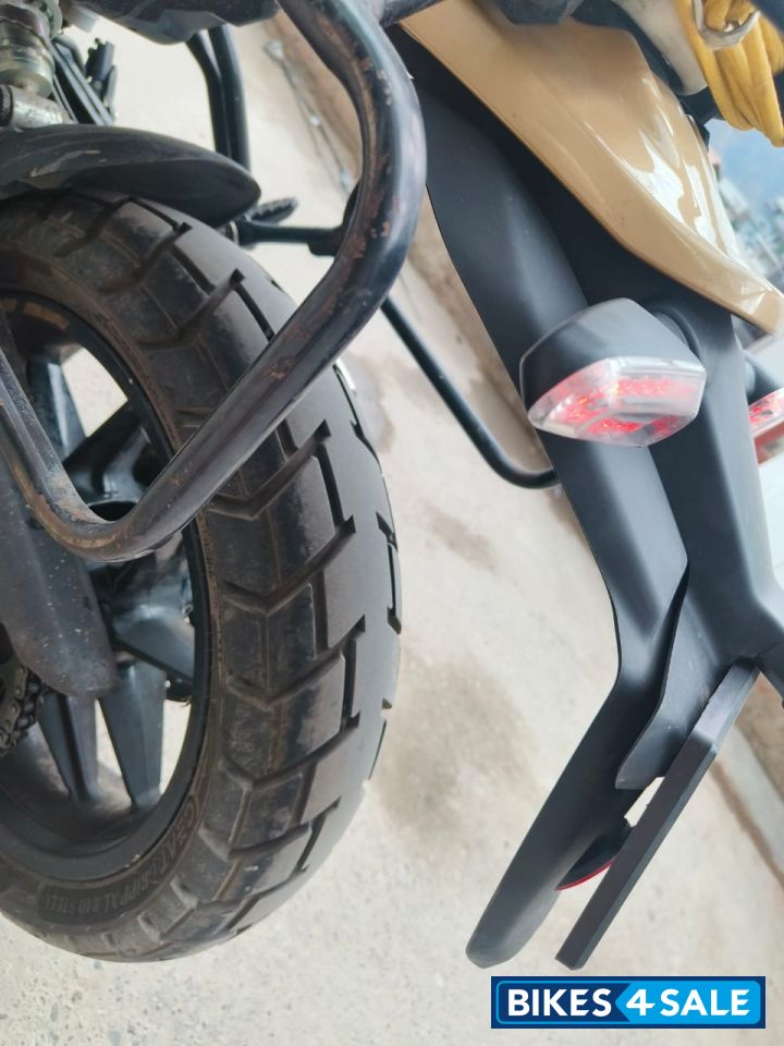 Gold Royal Enfield Guerrilla 450