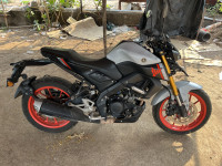 Mat Light Gray Metal Yamaha MT-15 BS6