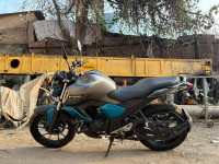 Cyan Blue Yamaha FZ-S FI V3