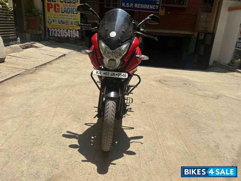 Red Bajaj Pulsar AS 150