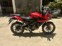 Red Bajaj Pulsar AS 150