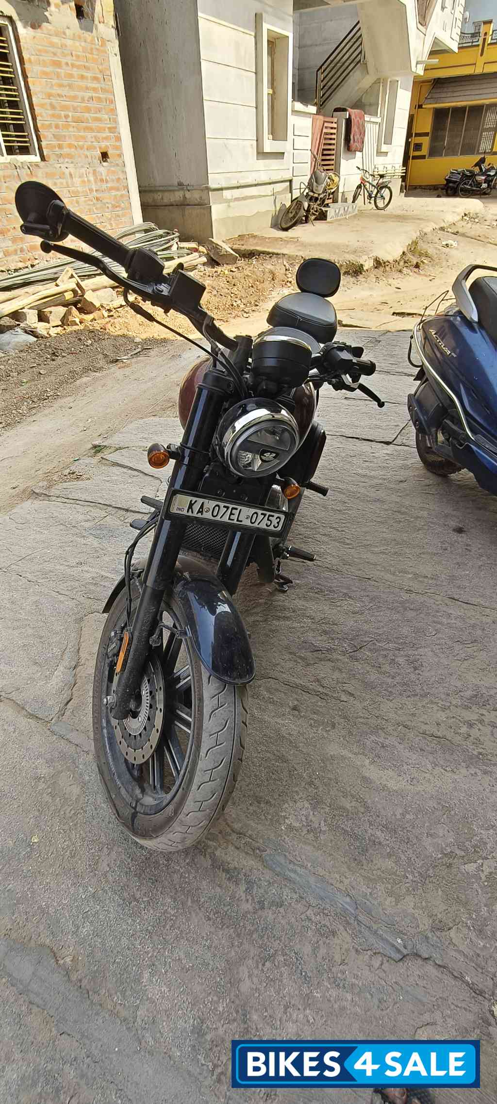 Mystic Copper Jawa 42 Bobber Red Sheen