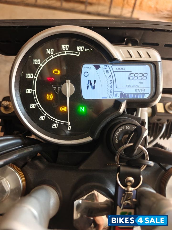 Khakhi Green Triumph Scrambler 400 X