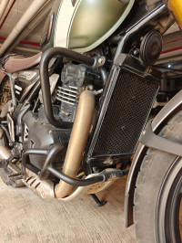 Khakhi Green Triumph Scrambler 400 X