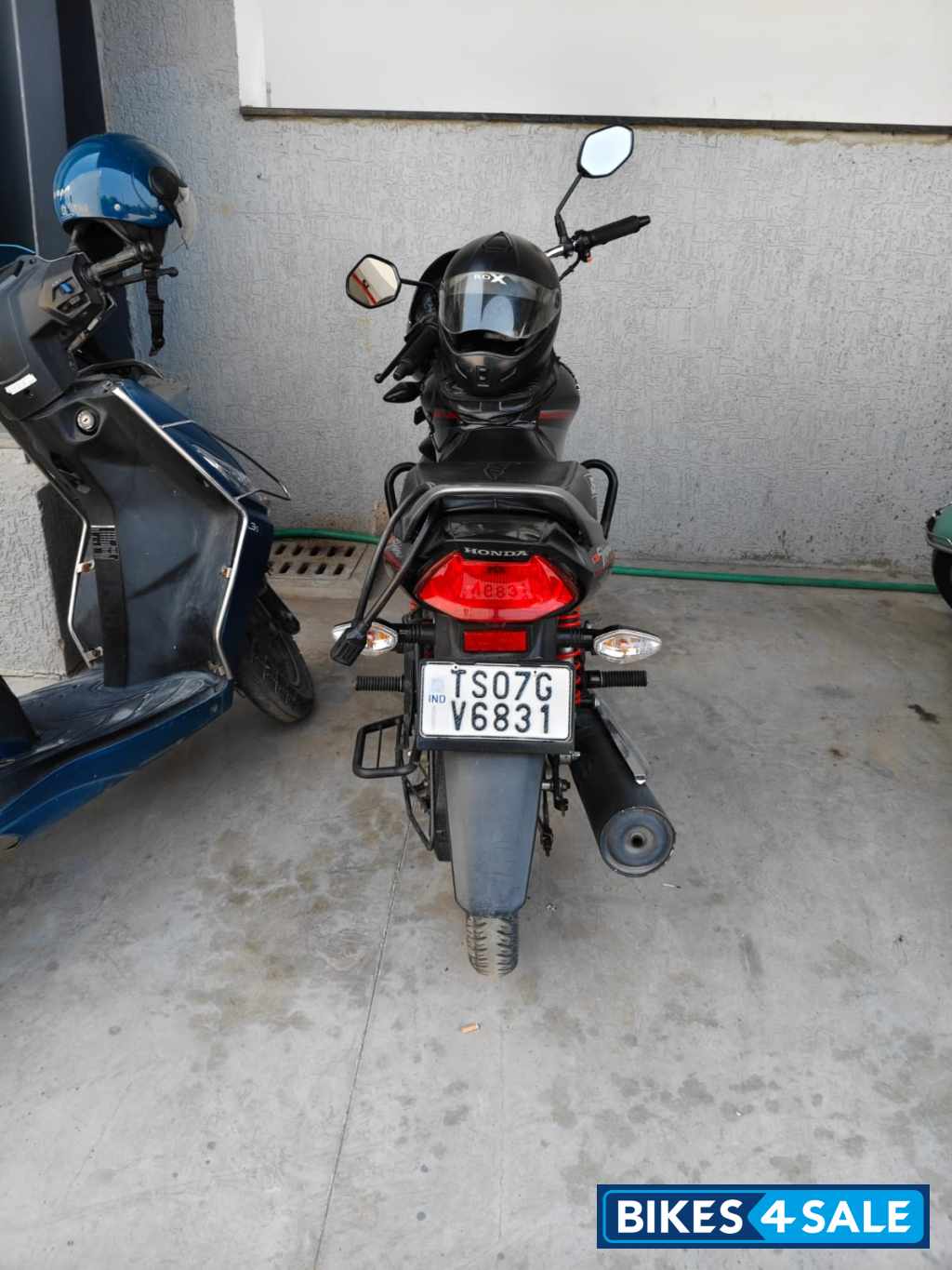 Black E Honda CB Shine Limited Edition