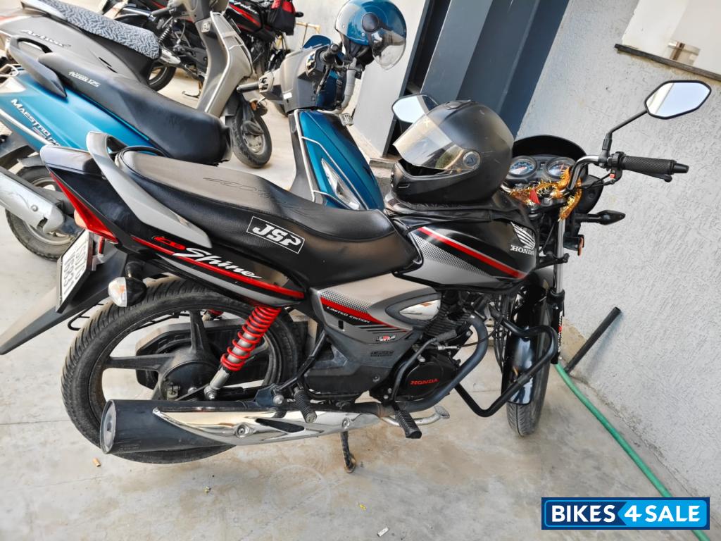 Black E Honda CB Shine Limited Edition