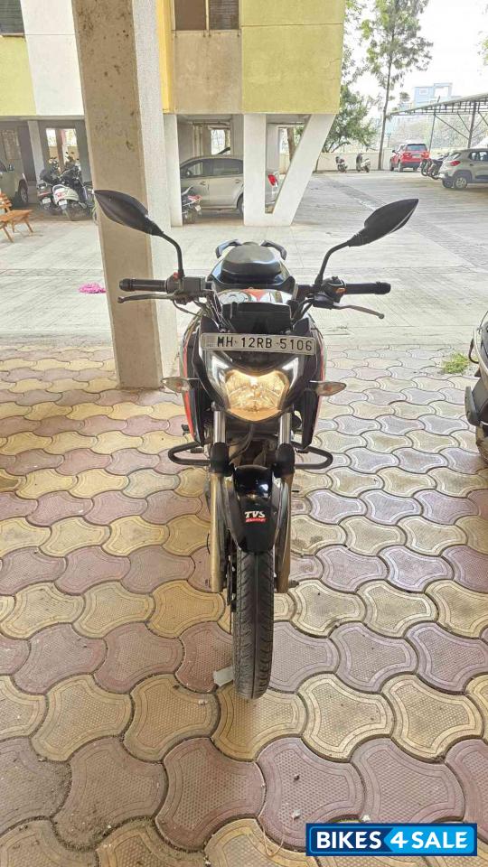 Red And Black TVS Apache RTR 200 4V Race Edition 2.0