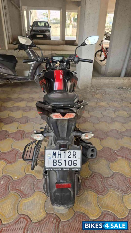 Red And Black TVS Apache RTR 200 4V Race Edition 2.0