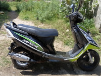 Green Black TVS Scooty Streak