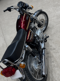 Maroon Yamaha RX 135