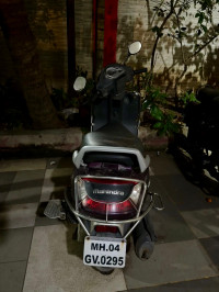 Purple Mahindra Gusto 110 VX
