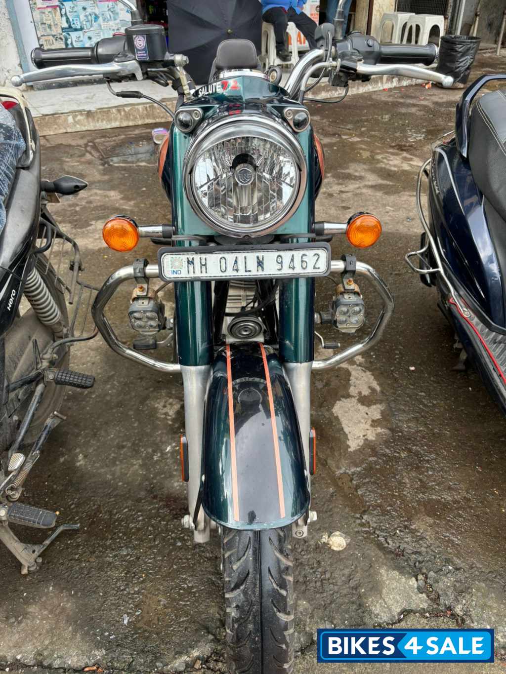 Halcyon Royal Enfield Classic 350 Dual Channel BS6