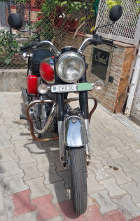 Red Wd Chrome Royal Enfield Bullet 350