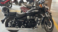 Black Royal Enfield Meteor 350 Stellar