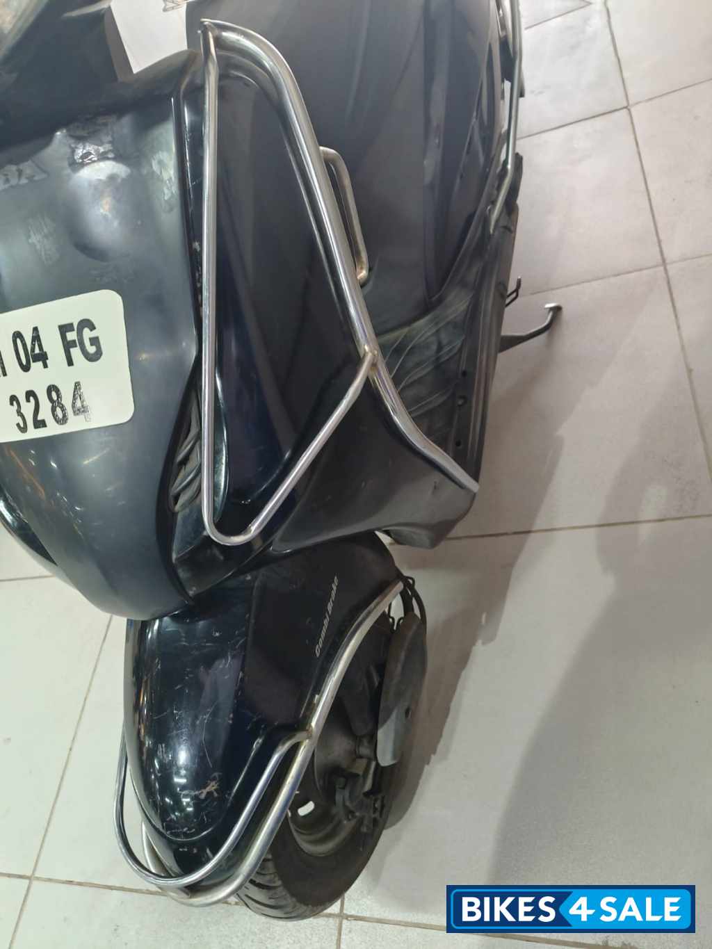 Black Honda Activa