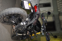 Phantom Black Triumph Scrambler 400 X