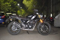 Phantom Black Triumph Scrambler 400 X