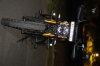 Phantom Black Triumph Scrambler 400 X