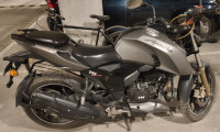 Grey TVS Apache RTR 200 4V