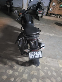 Black TVS Raider iGO
