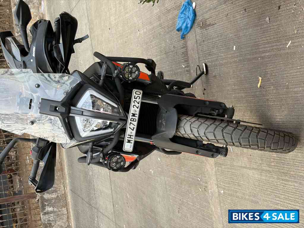 Matte Black KTM 390 Adventure 2023