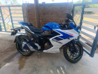 Blue White Suzuki Gixxer SF 250 2025