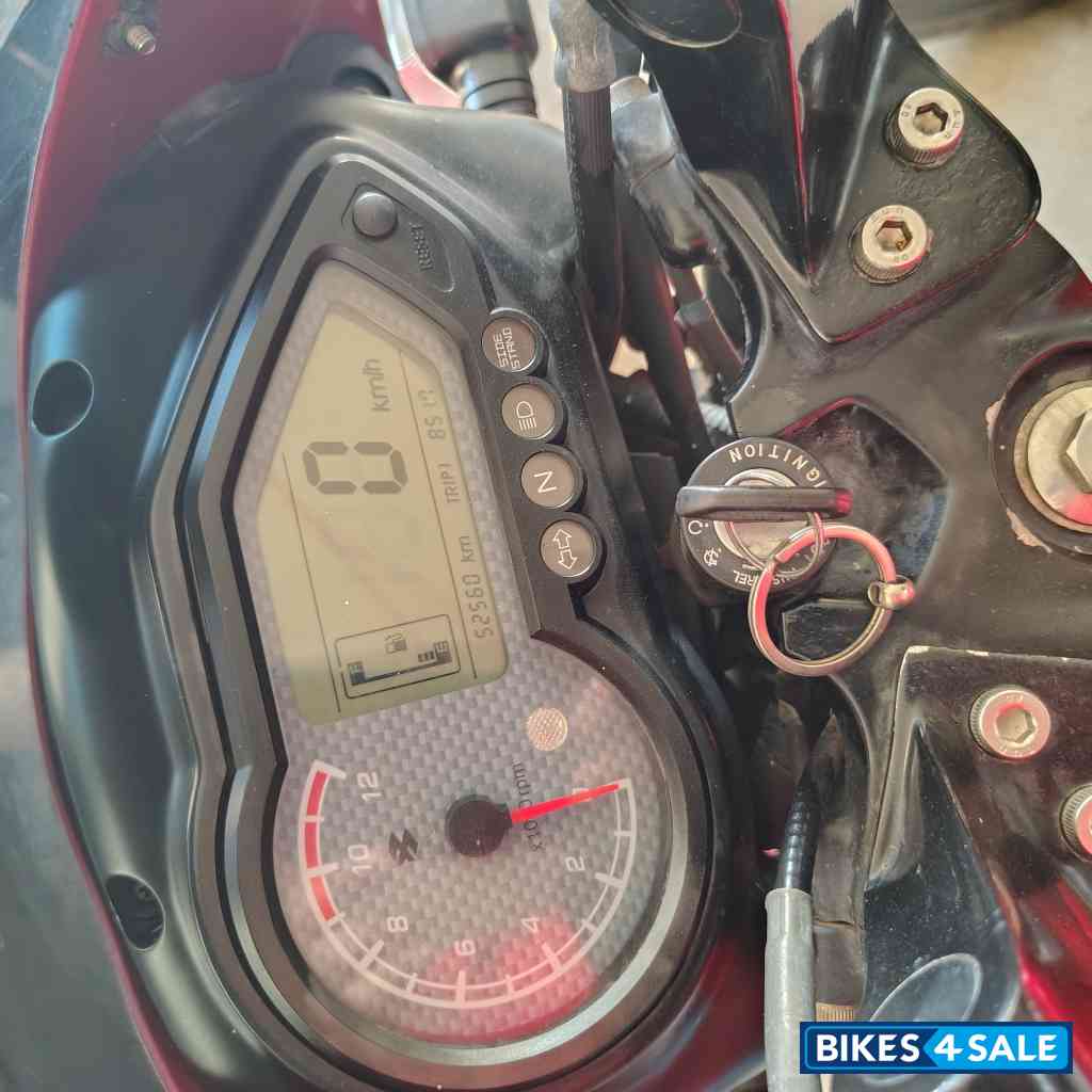 Cocktail Wine Red And Black Bajaj Pulsar 150 DTSi
