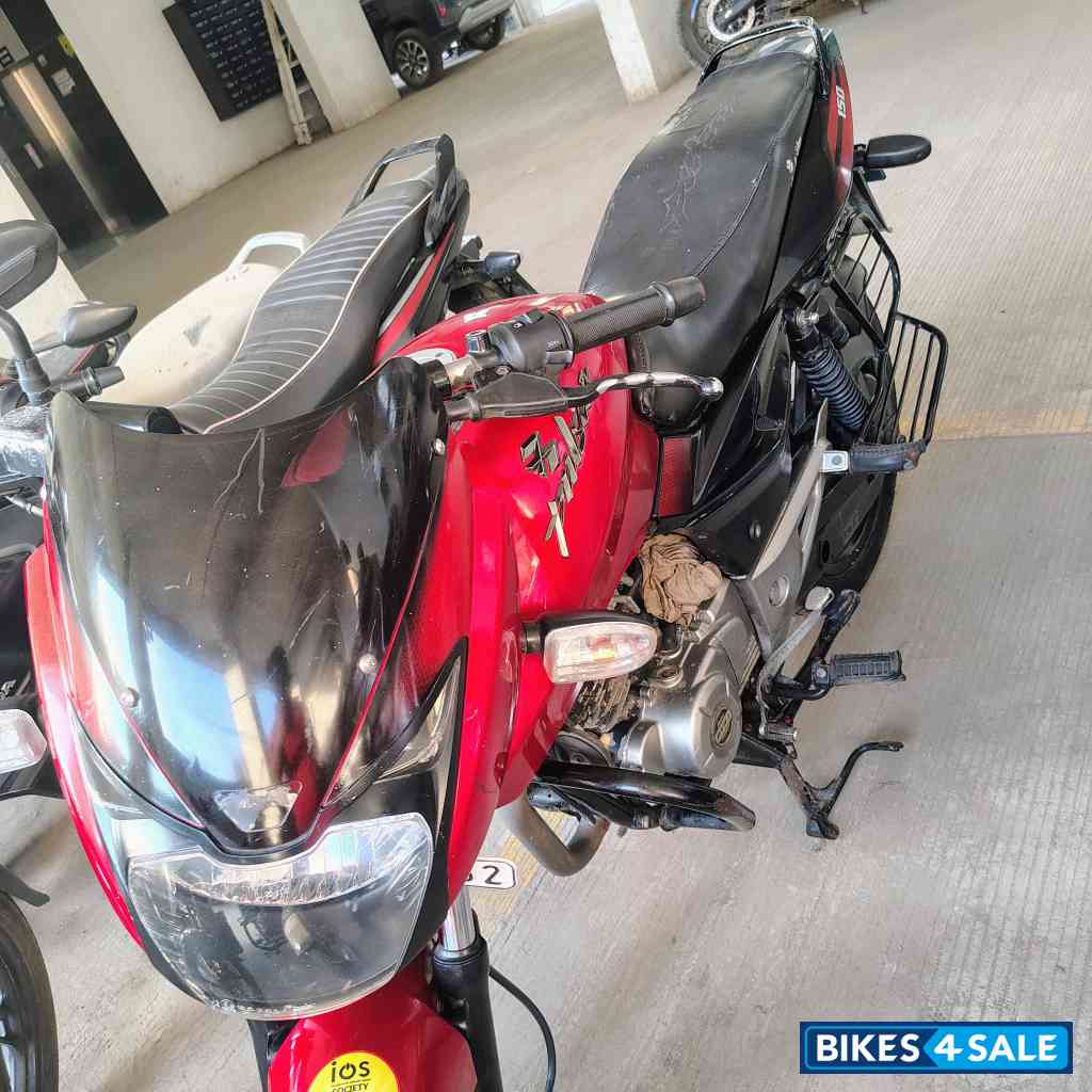 Cocktail Wine Red And Black Bajaj Pulsar 150 DTSi