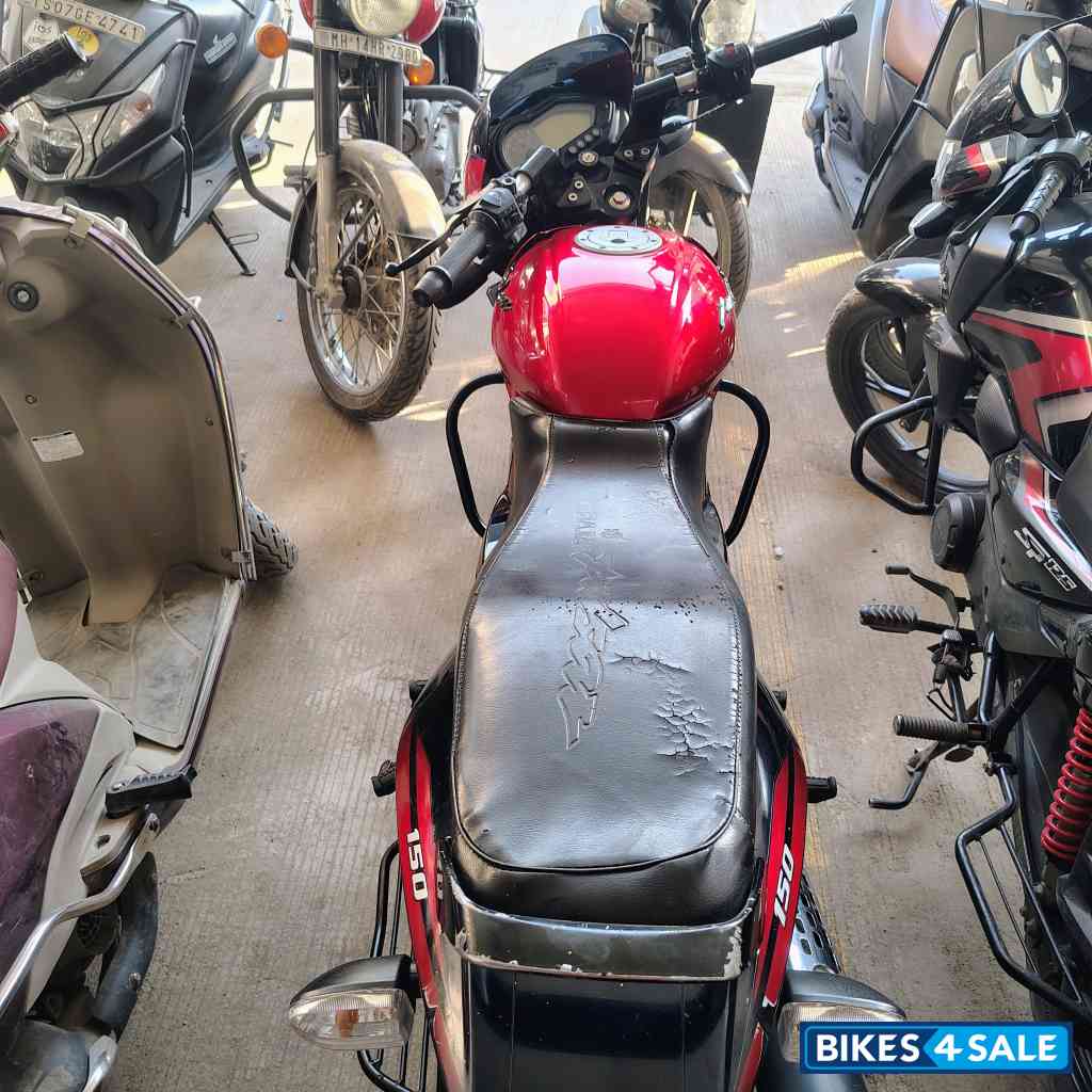 Cocktail Wine Red And Black Bajaj Pulsar 150 DTSi
